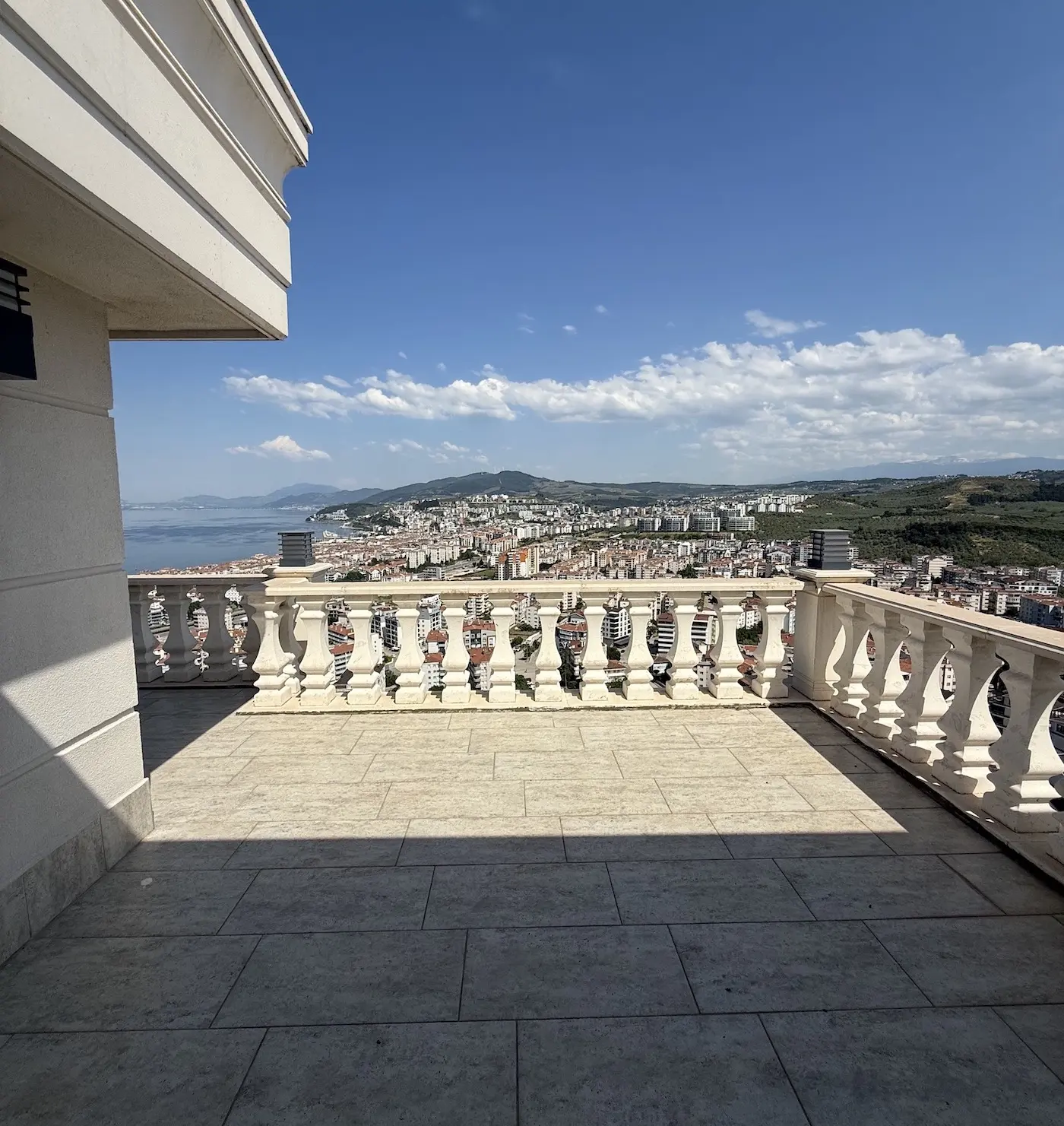 Large terrace